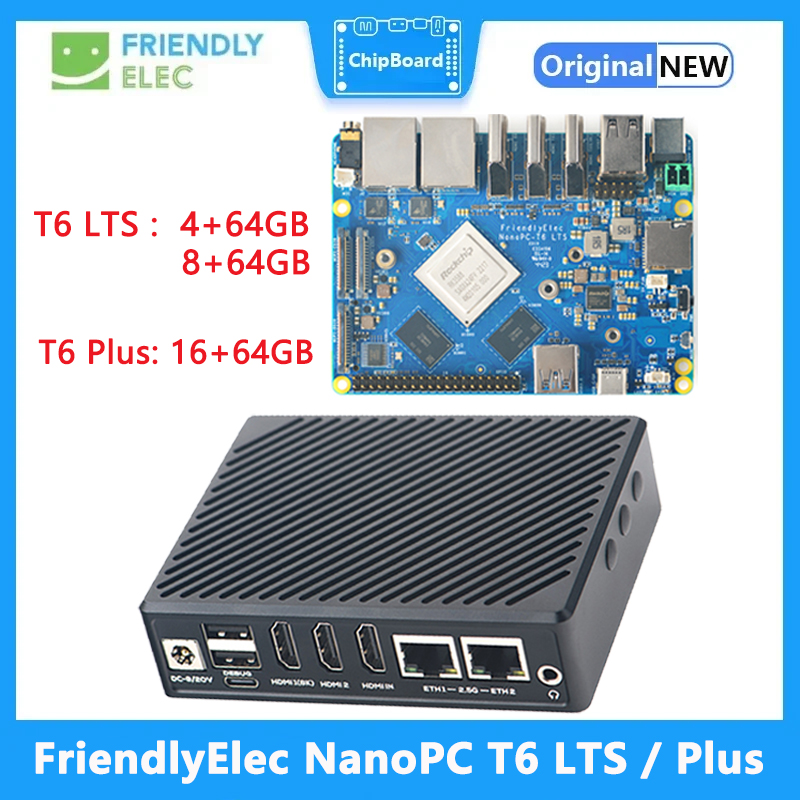 Nanopc T6 16Gb - FriendlyElec NanoPC T6 LTS/Plus Board Rockchip