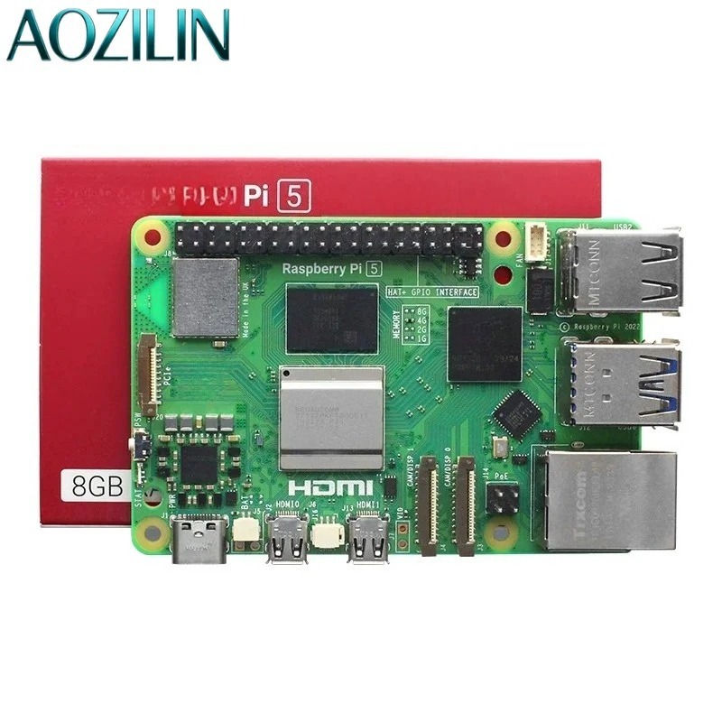 Raspberry Pi 5 8Gb - Entwicklungsboard-Mainboard-Kit für Raspberry Pi 5 8GB