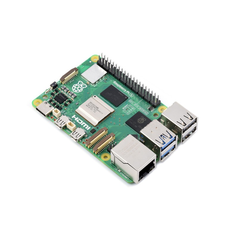 Raspberry Pi 5 8Gb - Waveshare Raspberry Pi 5, BCM2712 Prozessor,