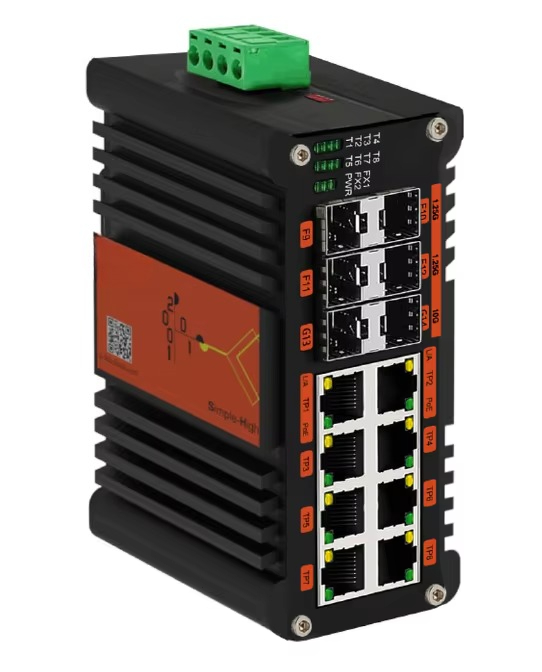 Sfp+ 10G Managed Switch 8 Port - Industrieller L2+ 8-Port Gigabit 802.3at PoE