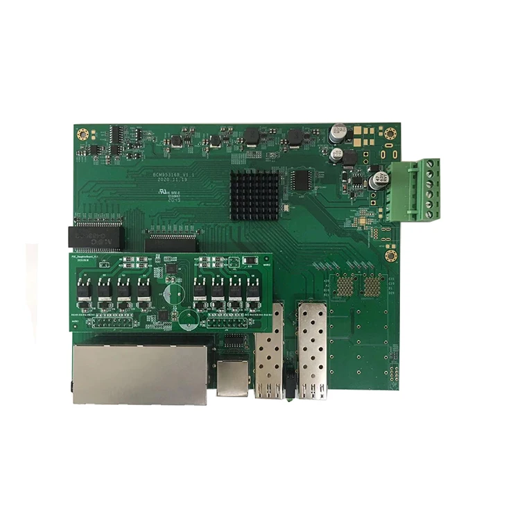 Sfp+ 10G Managed Switch 8 Port - 8-Port 10/100/1000Mbps Industrieller Enterprise-Grade Ethernet-Netzwerk-Switch 10G