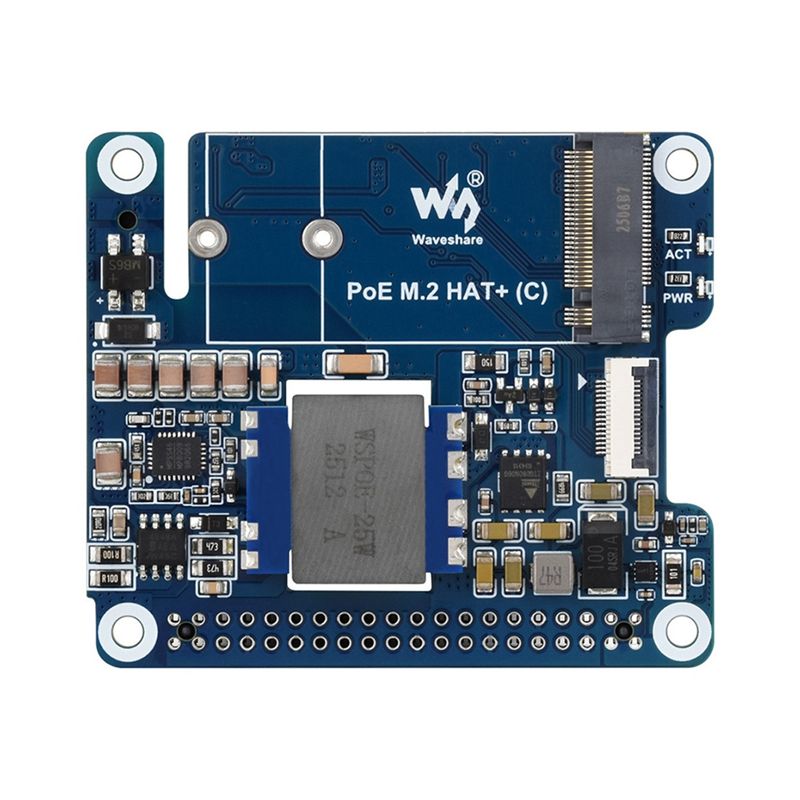 Turing Pi 2 - Waveshare M.2 HAT+ (C) Adapterplatine für