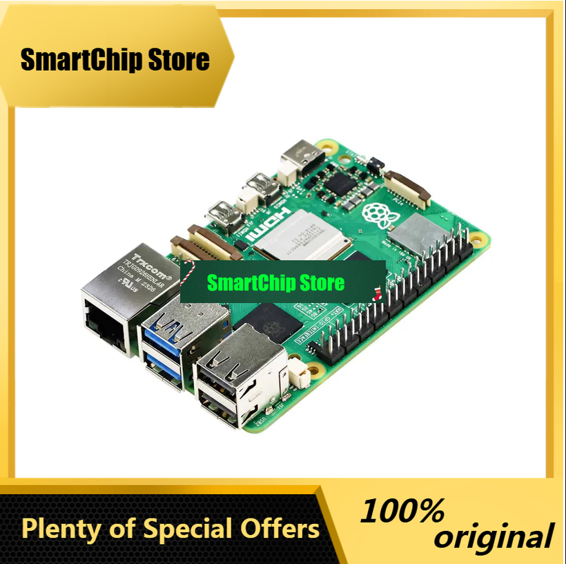 Raspberry Pi 5 8Gb - SmCpOfficial Original Raspberry Pi 5 Einplatinen-Computer