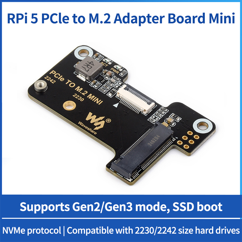 Turing Pi 2 - Raspberry Pi 5 PCIe auf M.2