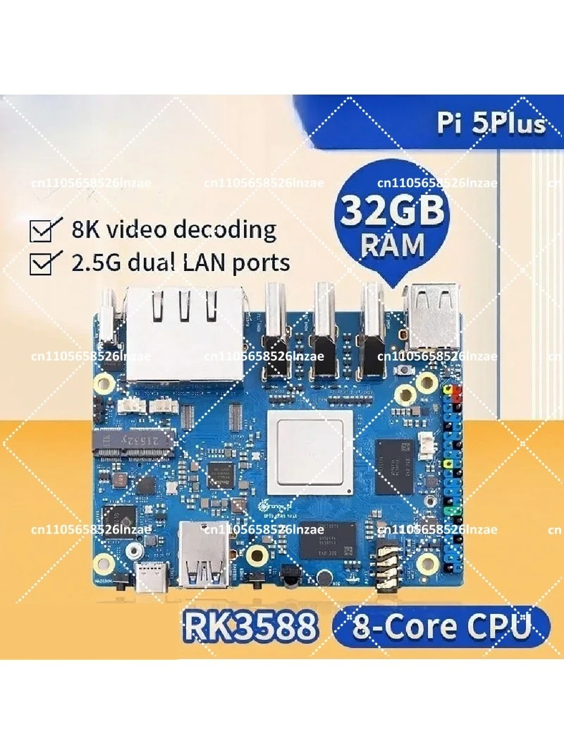 Orange Pi 5 Plus 32Gb - Orange Pi 5 plus Einplatinencomputer 32GB