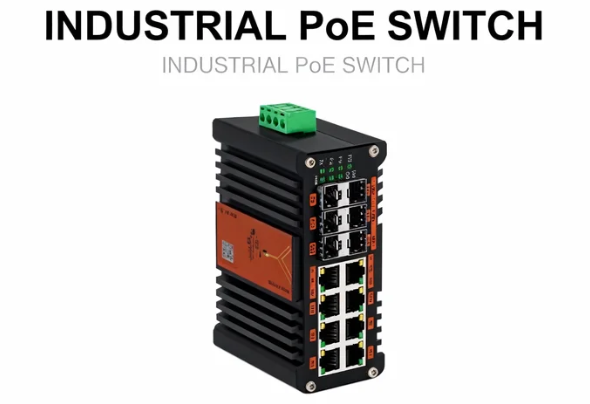 Sfp+ 10G Managed Switch 8 Port - Industrieller L2+ verwalteter PoE-Switch 8Port 10G