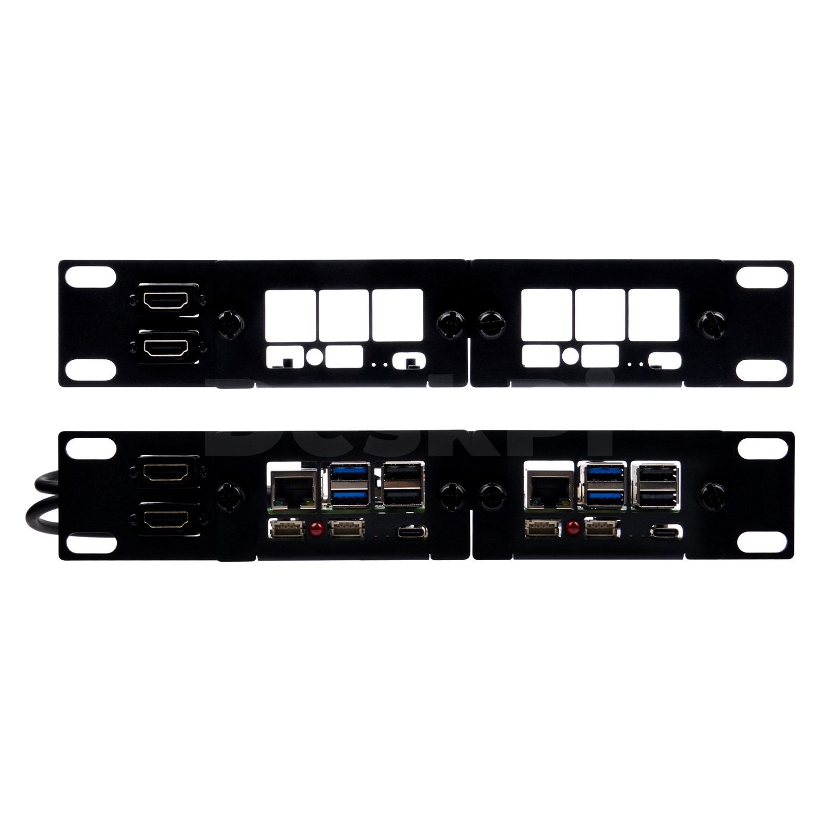 Deskpi Super6C - DeskPi Rackmate 10-Zoll 1U Rack-Gehäuse mit
