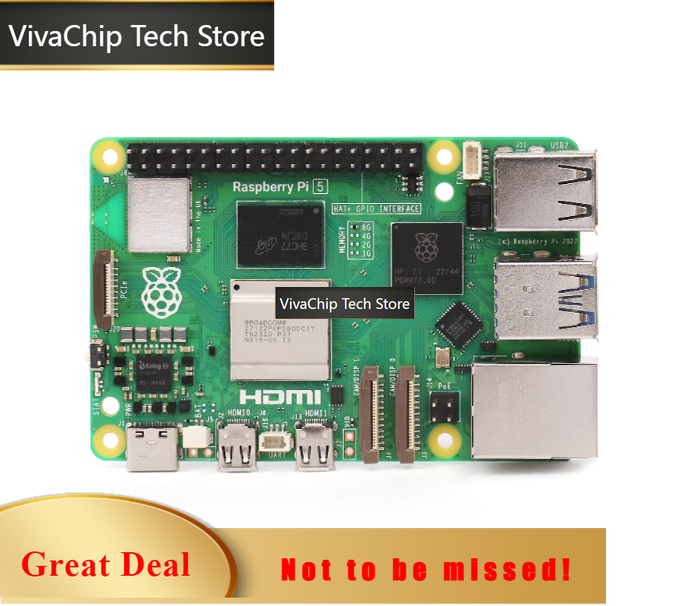 Raspberry Pi 5 8Gb - VivaCTRaspberry Pi 5. Generation 5B Entwicklungsboard