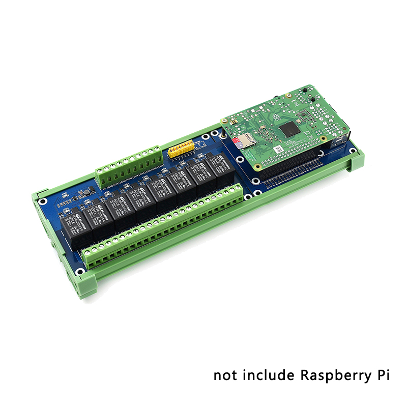 Turing Pi 2 - Himbeer-Pi 5/4b 8-Kanal-Relais-Verlängerungsplatine mit Kontroll leuchte