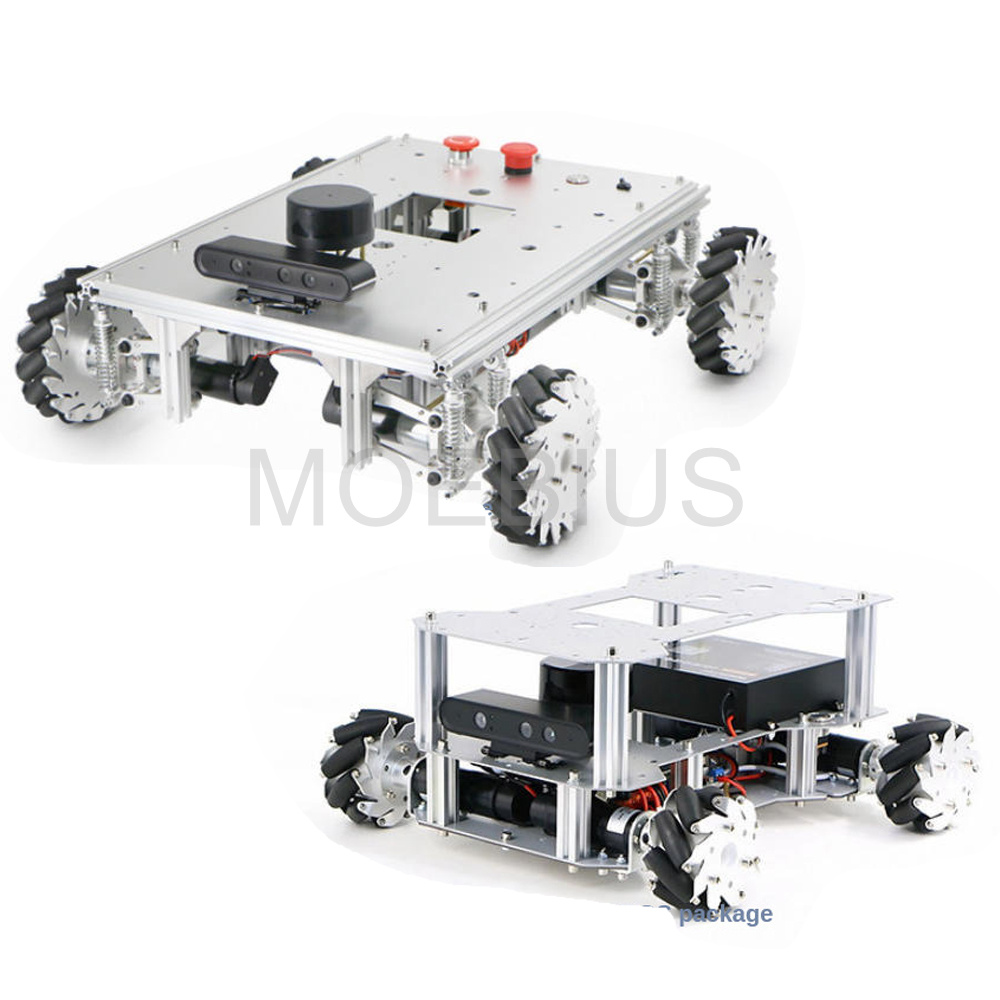 Raspberry Pi 5 8Gb - ROS2 Autopilot Mecanum-Rad-Roboterfahrgestell mit Raspberry Pi