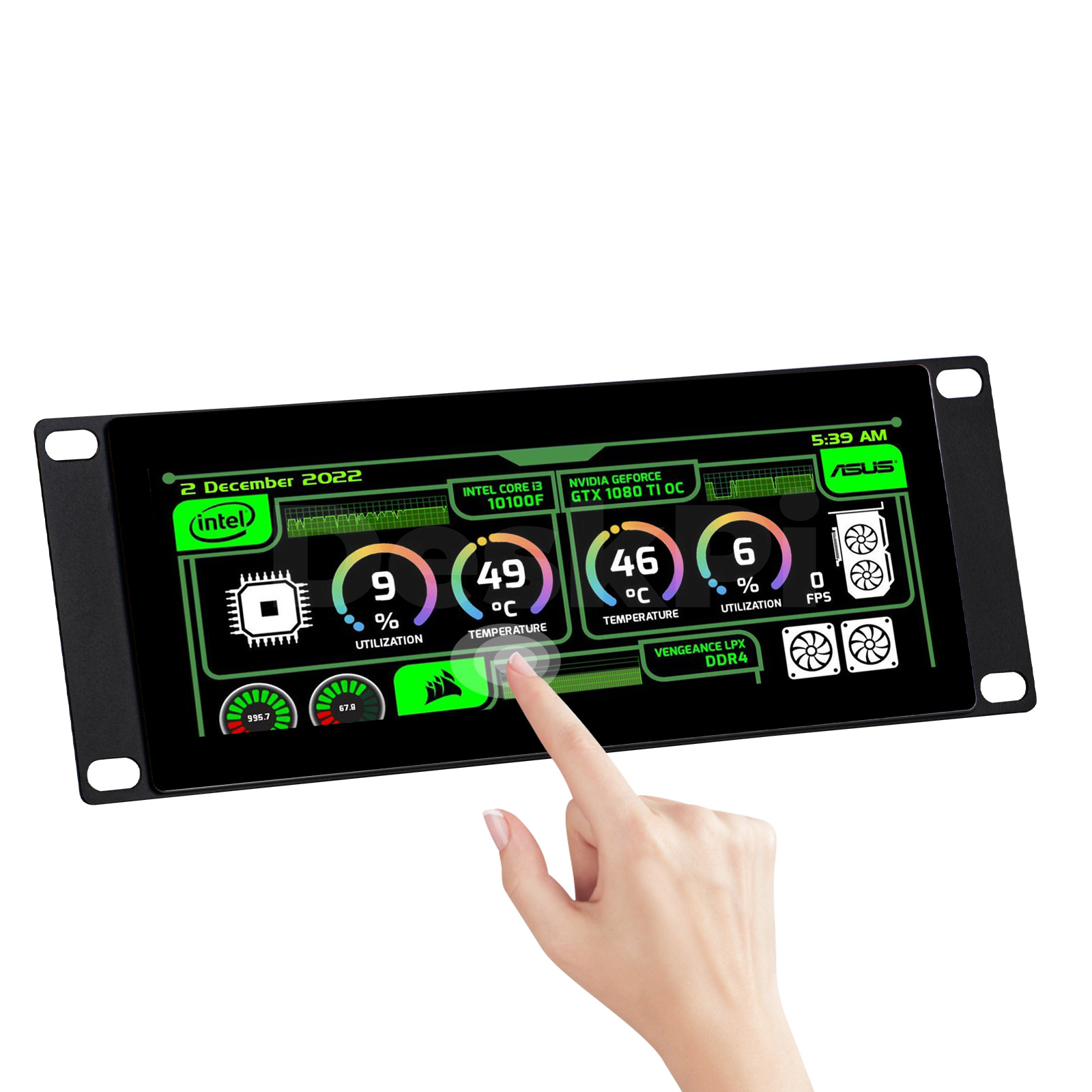 DeskPi 7,84 Zoll Touchscreen 1 – Deskpi Super6C Bewertung und Preis