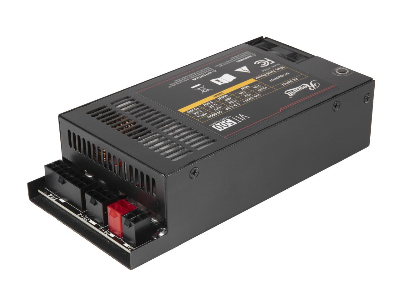 Rosewill VIT 500W, Mini ITX/Fl – Atx Power Supply 1U Flex 500W Bewertung und Preis