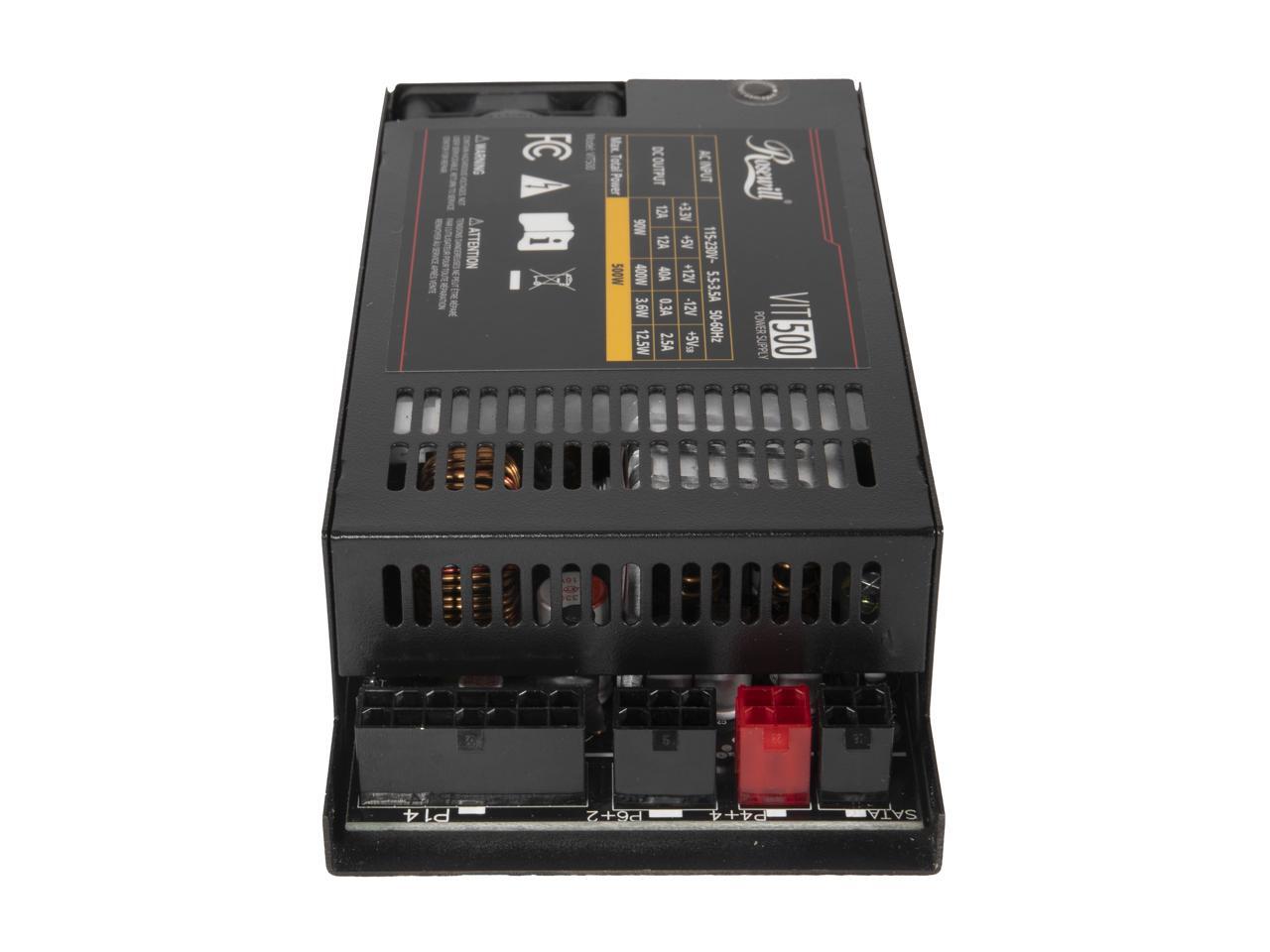 Rosewill VIT 500W, Mini ITX/Fl – Atx Power Supply 1U Flex 500W Bewertung und Preis
