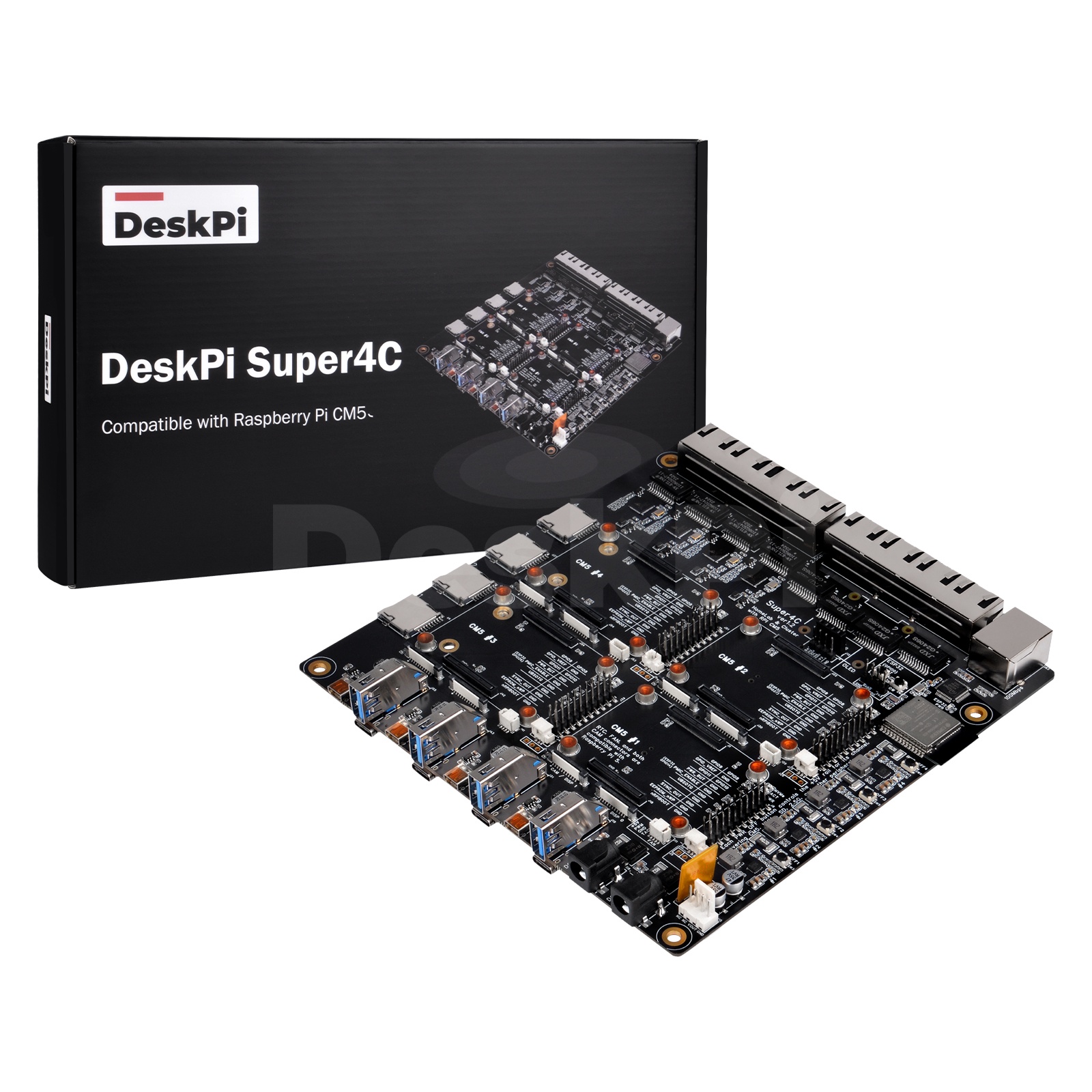 DeskPi Super4C Raspberry Pi CM – Deskpi Super6C Bewertung und Preis