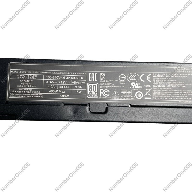 FSP500-30AS 500W 80Plus Platin – Atx Power Supply 1U Flex 500W Bewertung und Preis
