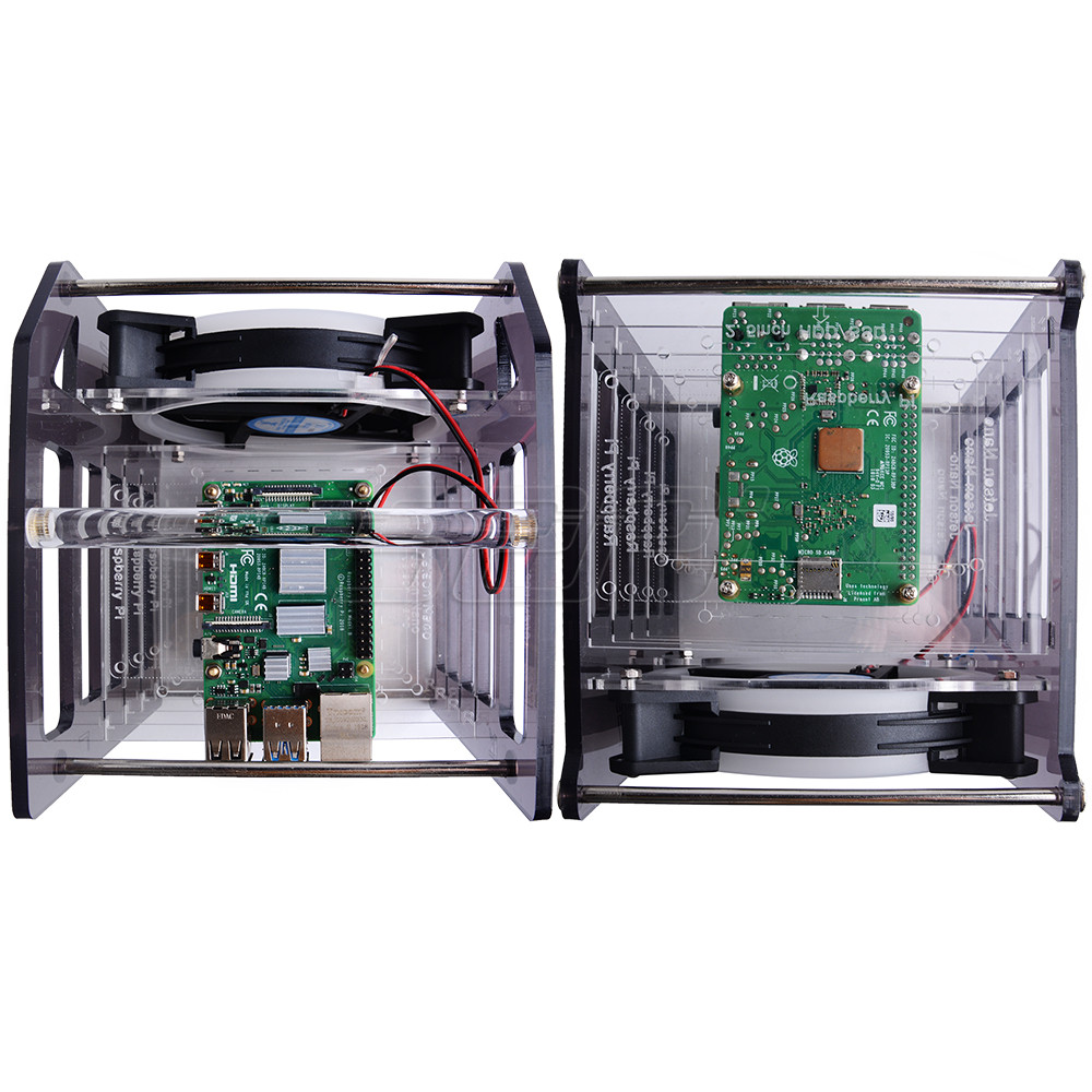 52Pi Rack Tower 4-lagiges Acry – Deskpi Super6C Bewertung und Preis