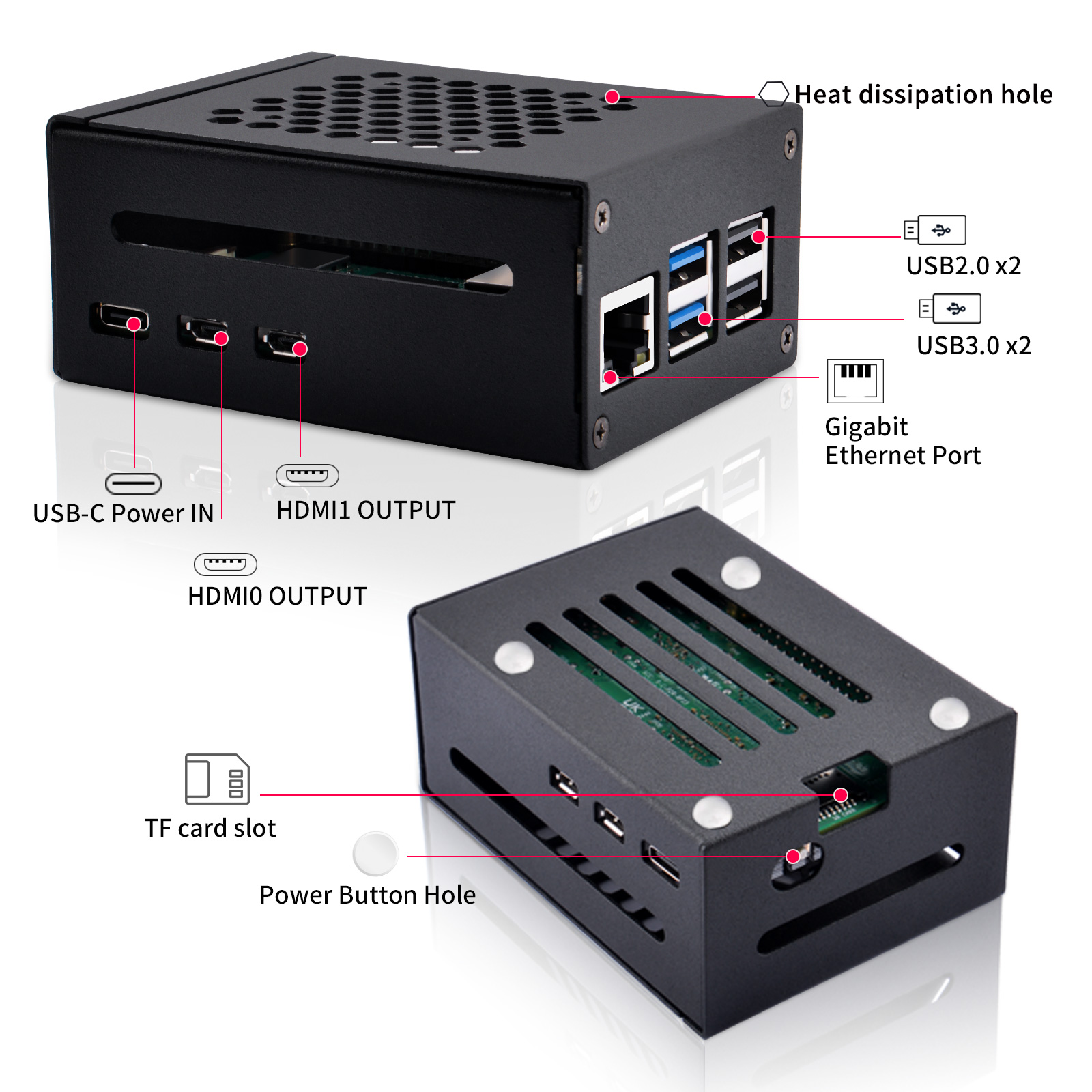52Pi Raspberry Pi 5 Metallgehä – Turing Pi 2 Bewertung und Preis