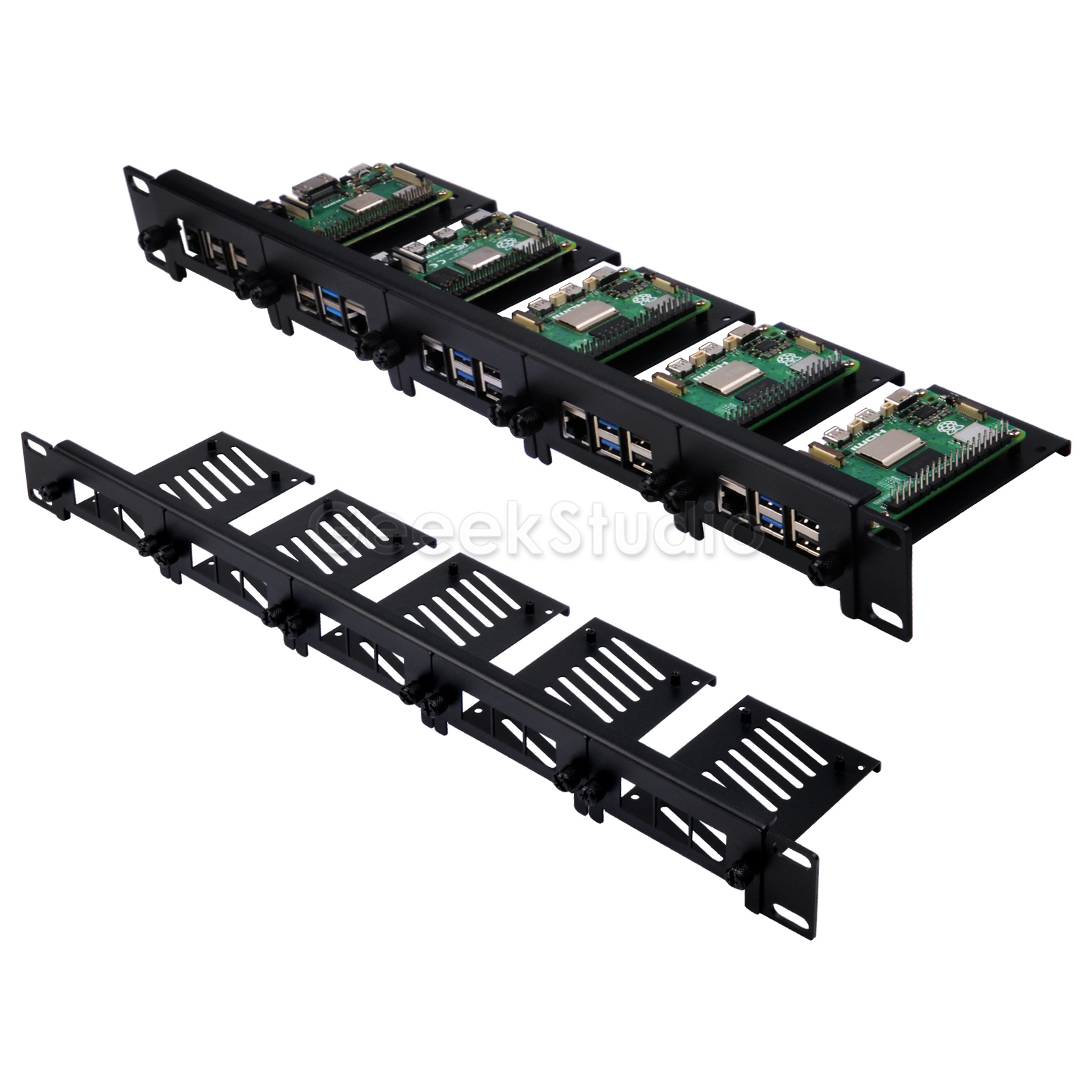 1U-Rackmontage für Raspberry P – Deskpi Super6C Bewertung und Preis