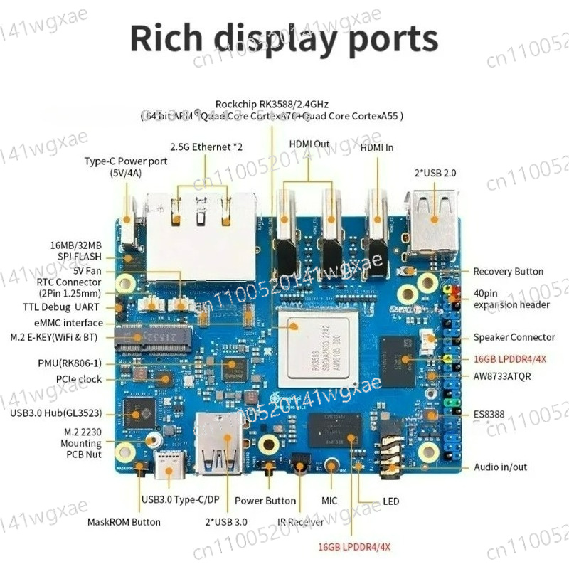 Orange Pi 5 Plus 32GB RAM RK35 – Orange Pi 5 Plus 32Gb Bewertung und Preis