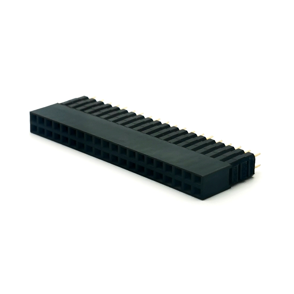 1Pcs 2x20-pin 0.1 