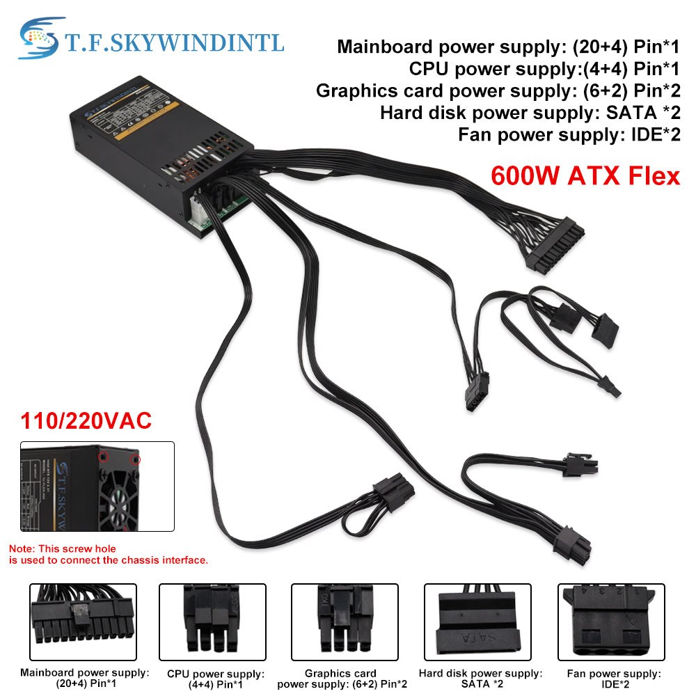 Flex 600 W Modulares Netzteil  – Atx Power Supply 1U Flex 500W Bewertung und Preis