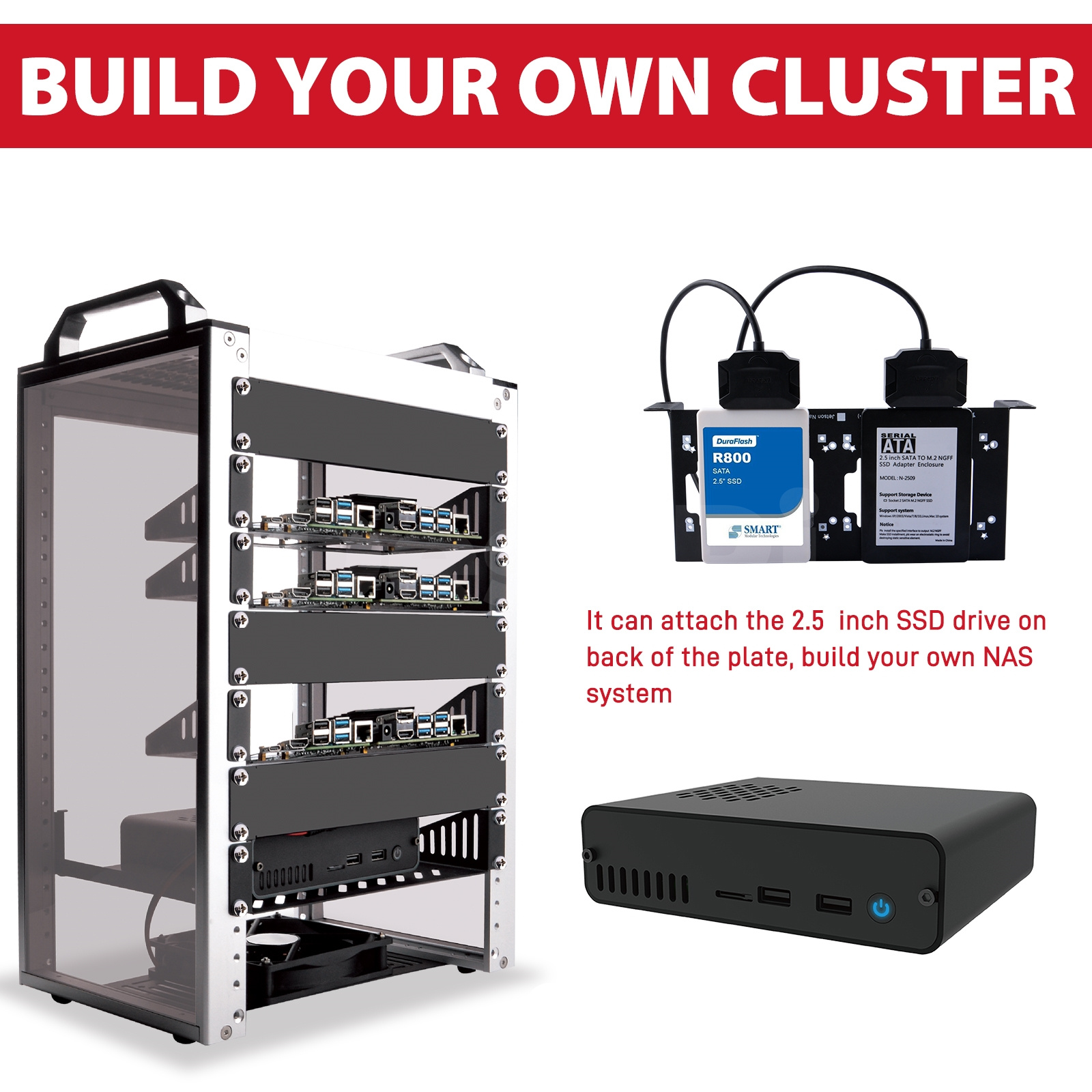 DeskPi RackMate T1 Rackmount,  – Deskpi Super6C Bewertung und Preis