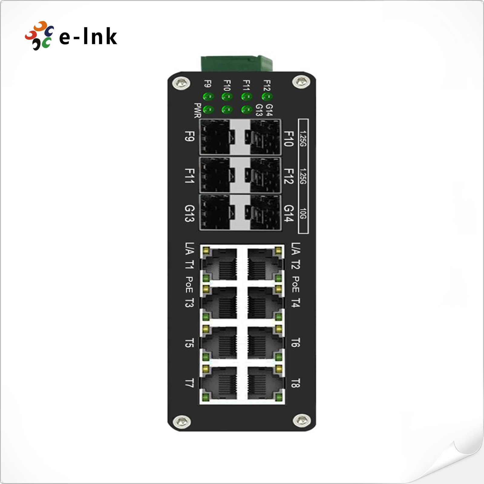 Industrieller Ethernet-Switch  – Managed Gigabit Poe Switch 8 Port 802.3At Bewertung und Preis
